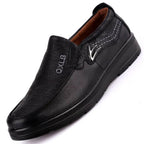 Breeze Leather Moccasin Loafers Breathable All-Day Comfort Brown