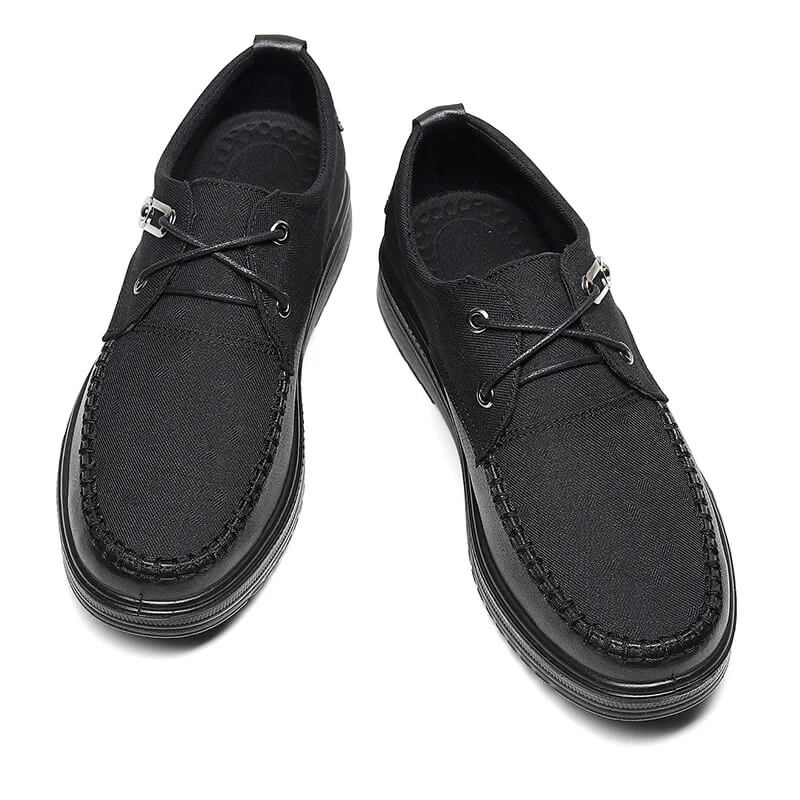 Breeze Leather Moccasin Loafers Breathable All-Day Comfort Brown