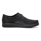 Breeze Leather Moccasin Loafers Breathable All-Day Comfort Brown