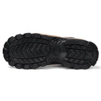 Stride Walking Trainers Anti-Slip Leather Comfort Black