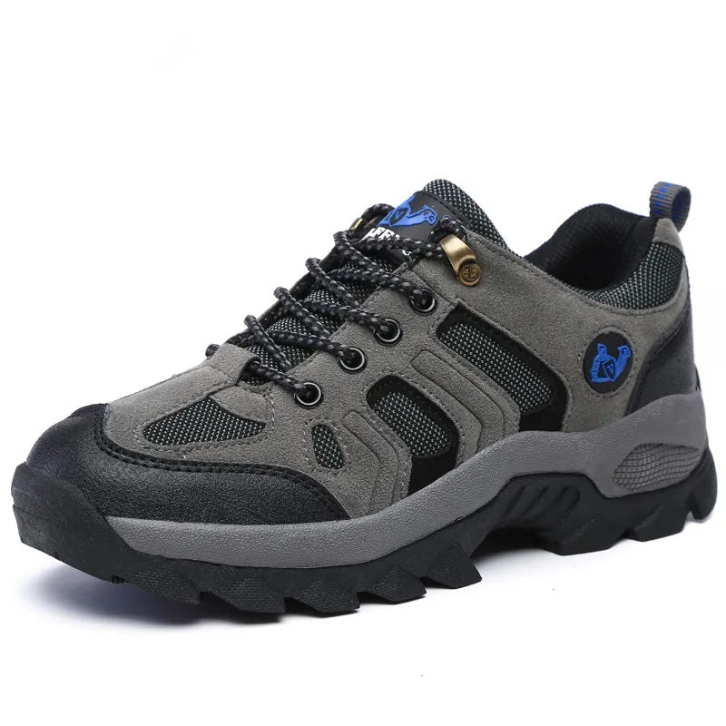 Trek Trail Walking Shoes Anti-Slip Outdoor Comfort Black