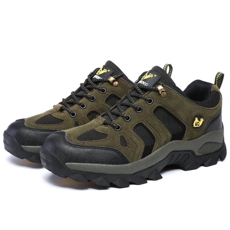 Trek Trail Walking Shoes Anti-Slip Outdoor Comfort Olive Green