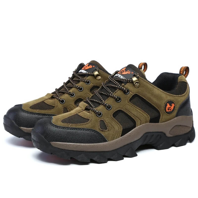 Trek Trail Walking Shoes Anti-Slip Outdoor Comfort Brown