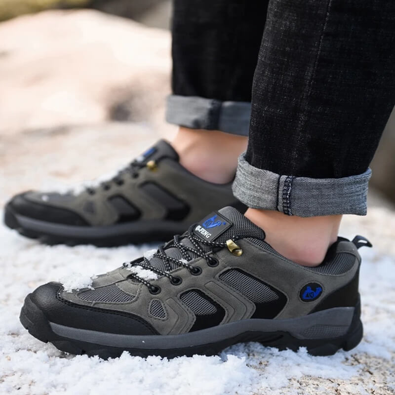 Trek Trail Walking Shoes Anti-Slip Outdoor Comfort Black